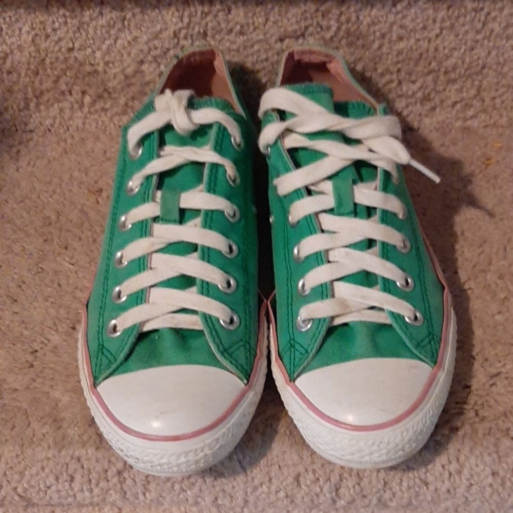 Converse All Star Mint Green Shoes M7 W9